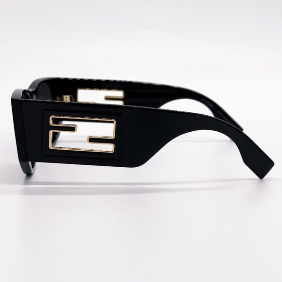NEW FENDI FE40109I 01A SUNGLASSES BLACK WOMEN EYEWEAR